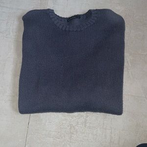 Brandy Melville blue knitted sweater, size OS